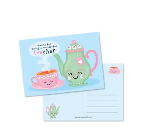 Studio Schatkist Kaart Thanks For Being A Wonderful Teacher