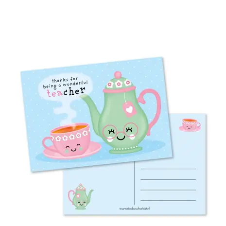 Studio Schatkist Kaart Thanks For Being A Wonderful Teacher Studio Schatkist Kaart Thanks For Being A Wonderful Teacher