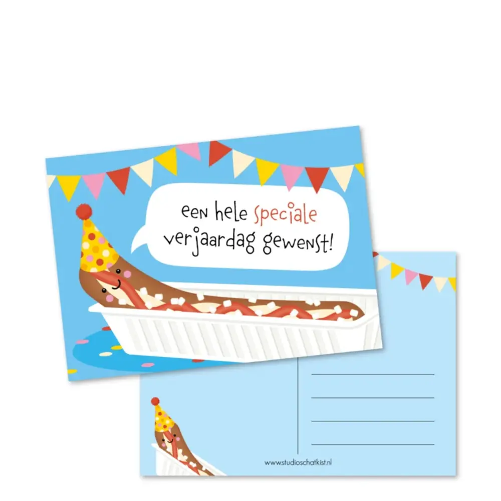 Studio Schatkist Kaart Een Hele Speciale Verjaardag Gewenst