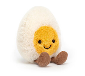 Jellycat Amuseable Happy Boiled Egg Small Jellycat Amuseable Happy Boiled Egg Small