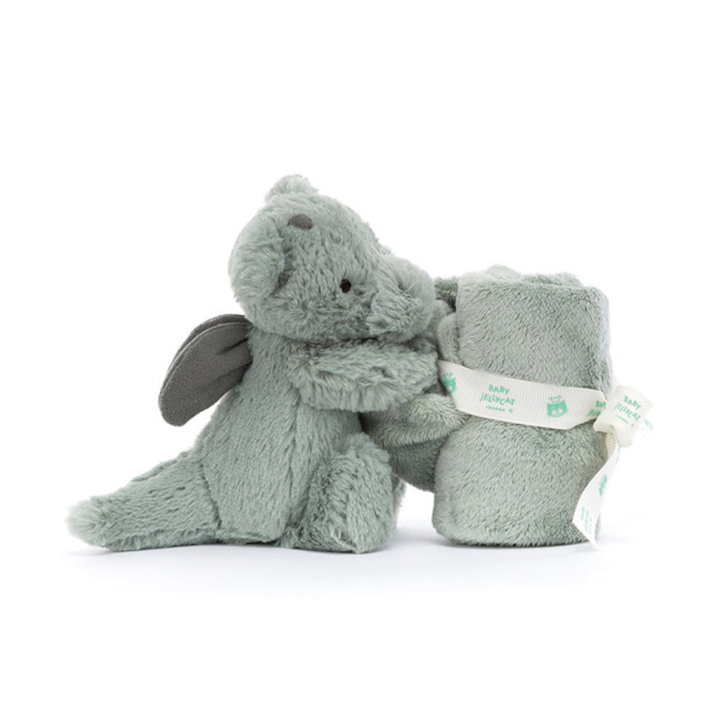 Jellycat Bashful Dragon Soother Knuffeldoek Jellycat Bashful Dragon Soother Knuffeldoek