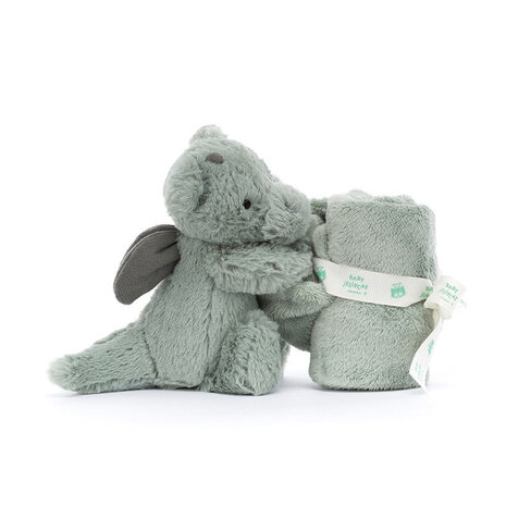 Jellycat Bashful Dragon Soother Knuffeldoek Jellycat Bashful Dragon Soother Knuffeldoek