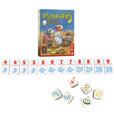 999 Games Dobbelspel Regenwormen Junior
