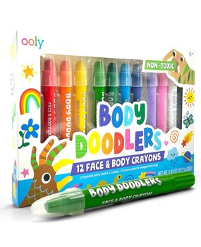 OOLY Body Doodlers Face & Body Crayons OOLY Body Doodlers Face & Body Crayons