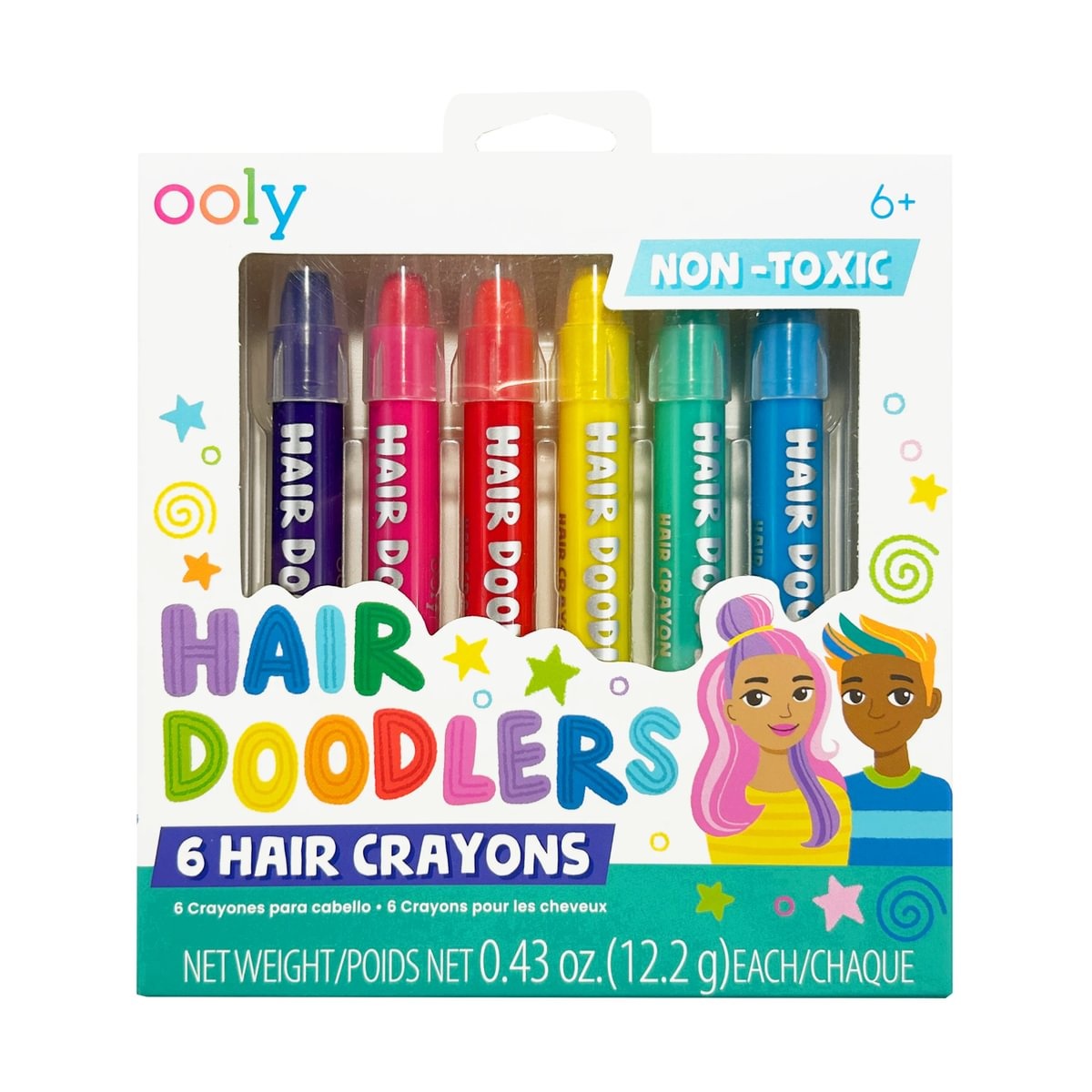 Hair Doodlers Crayons afbeelding