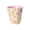 Rice Melamine Beker - Small - Fun Fair Roze - 6-Pack