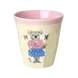Rice Melamine Beker Nathalie Lété Print - Pink 6-pack Rice Melamine Beker Nathalie Lété Print - Pink 6-pack