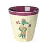 Rice Melamine Beker - Medium - Nathalie Lété Pink - 6-Pack Rice Melamine Beker - Medium - Nathalie Lété Pink - 6-Pack