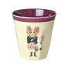 Rice Melamine Beker - Medium - Nathalie Lété Pink - 6-Pack Rice Melamine Beker - Medium - Nathalie Lété Pink - 6-Pack
