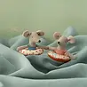 Maileg Beach Mouse with Float Red Dot