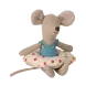 Maileg Beach Mouse with Float Red Dot Maileg Beach Mouse with Float Red Dot