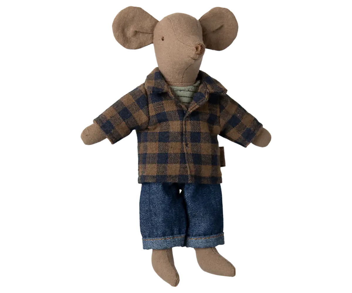 Maileg Dad Mouse Light Brown Maileg Dad Mouse Light Brown