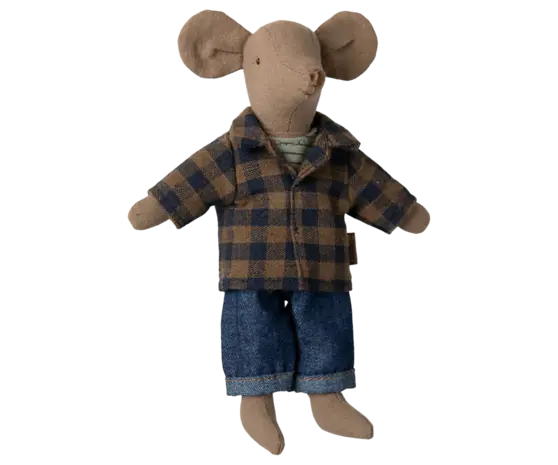 Maileg Dad Mouse Light Brown Maileg Dad Mouse Light Brown