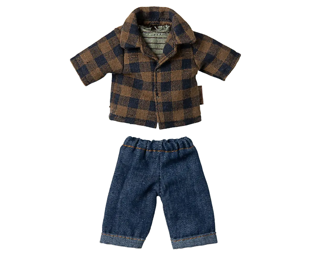 Maileg Dad Mouse Light Brown Maileg Dad Mouse Light Brown