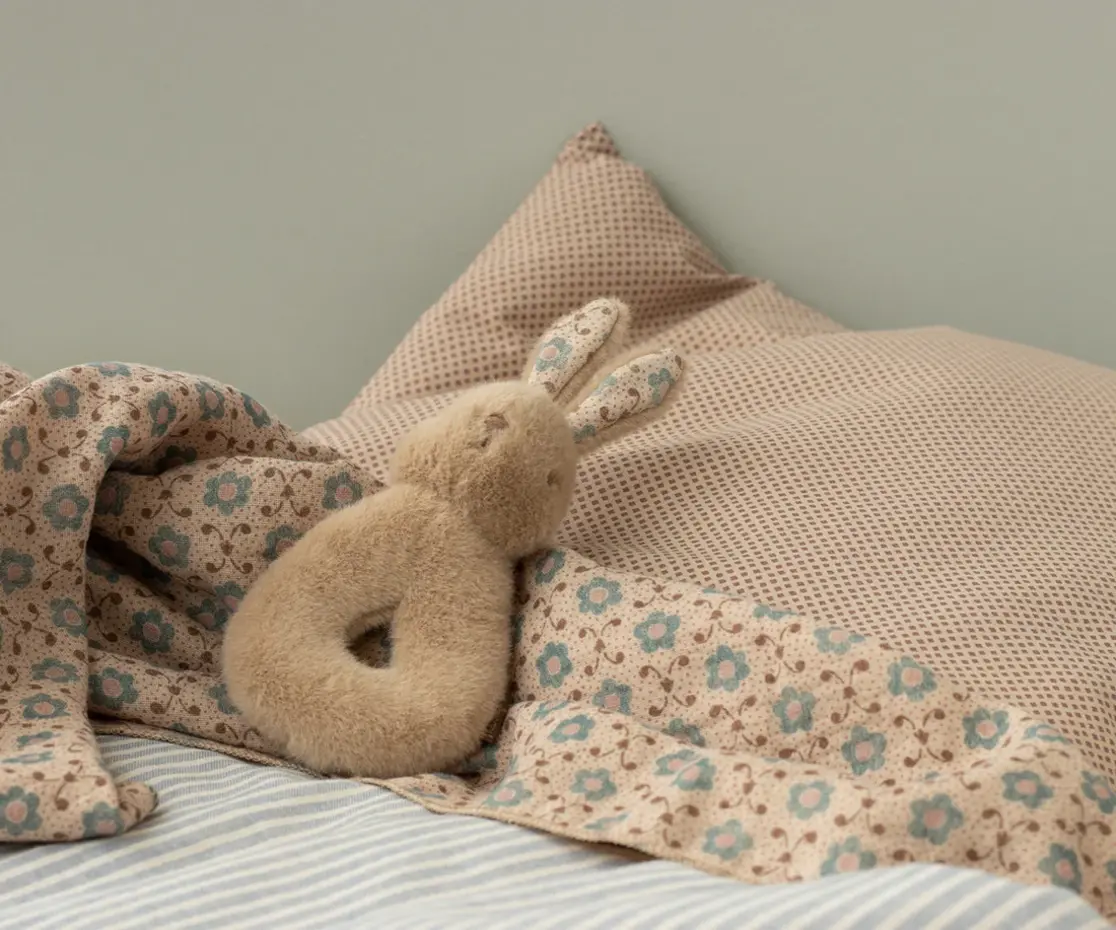 Geschenkset Rabbit Cream Peach - Lazy Lama Kids Conceptstore