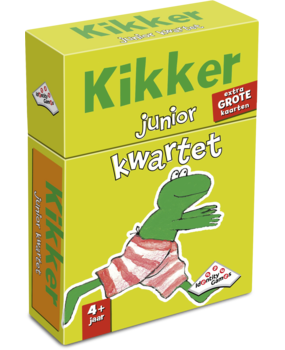 999 Games Junior Kwartet Kikker 999 Games Junior Kwartet Kikker