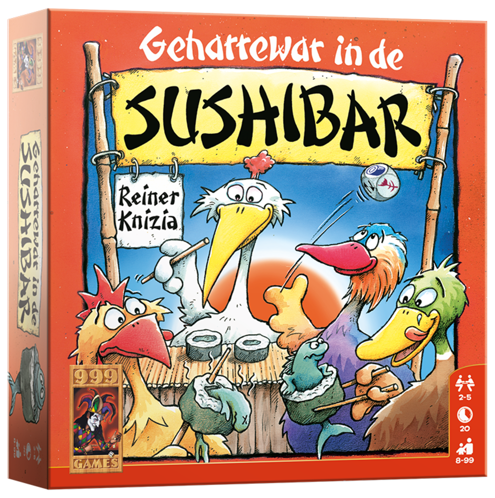 999 Games Geharrewar in de Sushibar