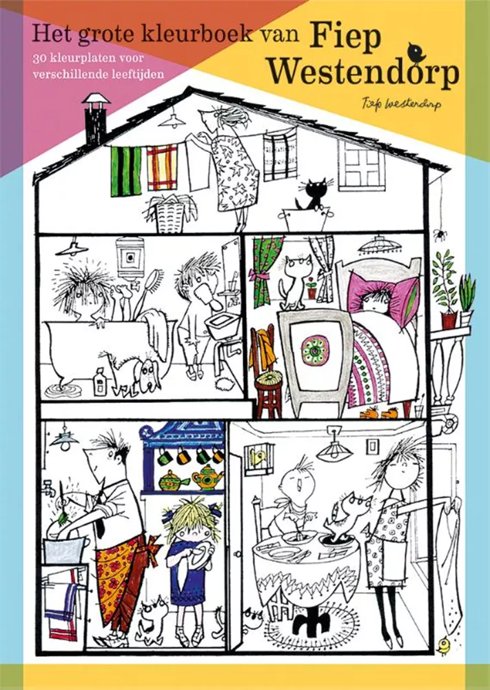 Het Grote Kleurboek van Fiep Westendorp afbeelding