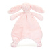 Jellycat Knuffeldoek Bashful Pink Bunny Comforter Jellycat Knuffeldoek Bashful Pink Bunny Comforter