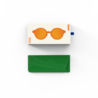 IZIPIZI Zonnebril Kids #D Orange Smash IZIPIZI Zonnebril Kids #D Orange Smash