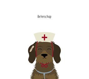 Mevrouw Emmer Wenskaart Beterschap