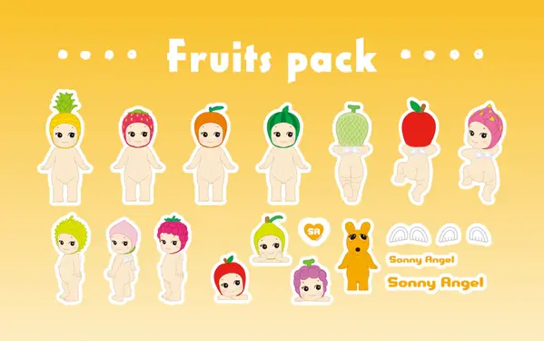 Sonny Angel Sticker Pack Series 2