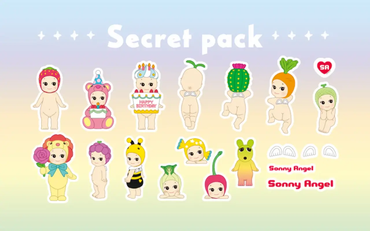Sonny Angel Sticker Pack Series 2