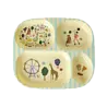 Rice Melamine Vakjesbord - Fun Fair Mint Rice Melamine Vakjesbord - Fun Fair Mint