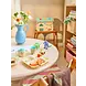 Rice Melamine Bord Vakken Fun Fair Mint Rice Melamine Bord Vakken Fun Fair Mint