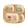 Rice Melamine Vakjesbord - Fun Fair Roze