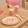 Rice Melamine Bord - Fun Fair Roze