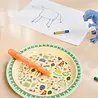 Rice Melamine Bord - Fun Fair Mint Rice Melamine Bord - Fun Fair Mint
