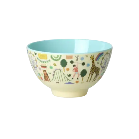 Rice Melamine Kom - Small - Fun Fair Mint