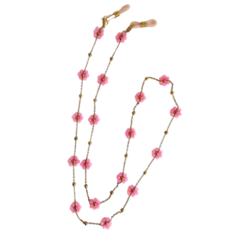 ByMelo Brillenkoordje Flower Roze ByMelo Brillenkoordje Flower Roze