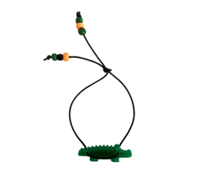 ByMelo Armbandje Krokodil Zwart ByMelo Armbandje Krokodil Zwart