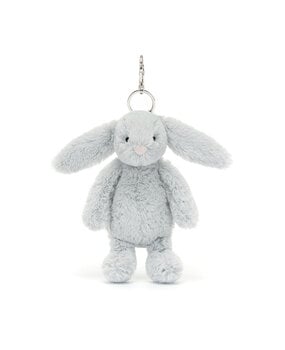 Jellycat Sleutelhanger Bashful Bunny Silver Bag Charm
