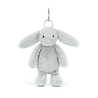 Jellycat Sleutelhanger Bashful Bunny Silver Bag Charm Jellycat Sleutelhanger Bashful Bunny Silver Bag Charm