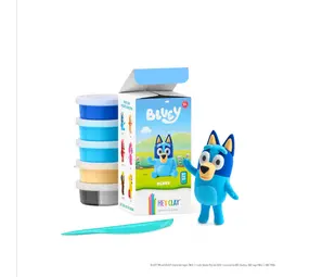 Hey Clay Interactieve Boetseerklei Bluey Limited Edition (5 kleuren) Hey Clay Interactieve Boetseerklei Bluey Limited Edition (5 kleuren)