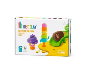 Hey Clay Interactieve Boetseerklei Nice Cream (6 kleuren) Hey Clay Interactieve Boetseerklei Nice Cream (6 kleuren)