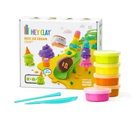 Hey Clay Interactieve Boetseerklei Nice Ice Cream (15 kleuren) Hey Clay Interactieve Boetseerklei Nice Ice Cream (15 kleuren)