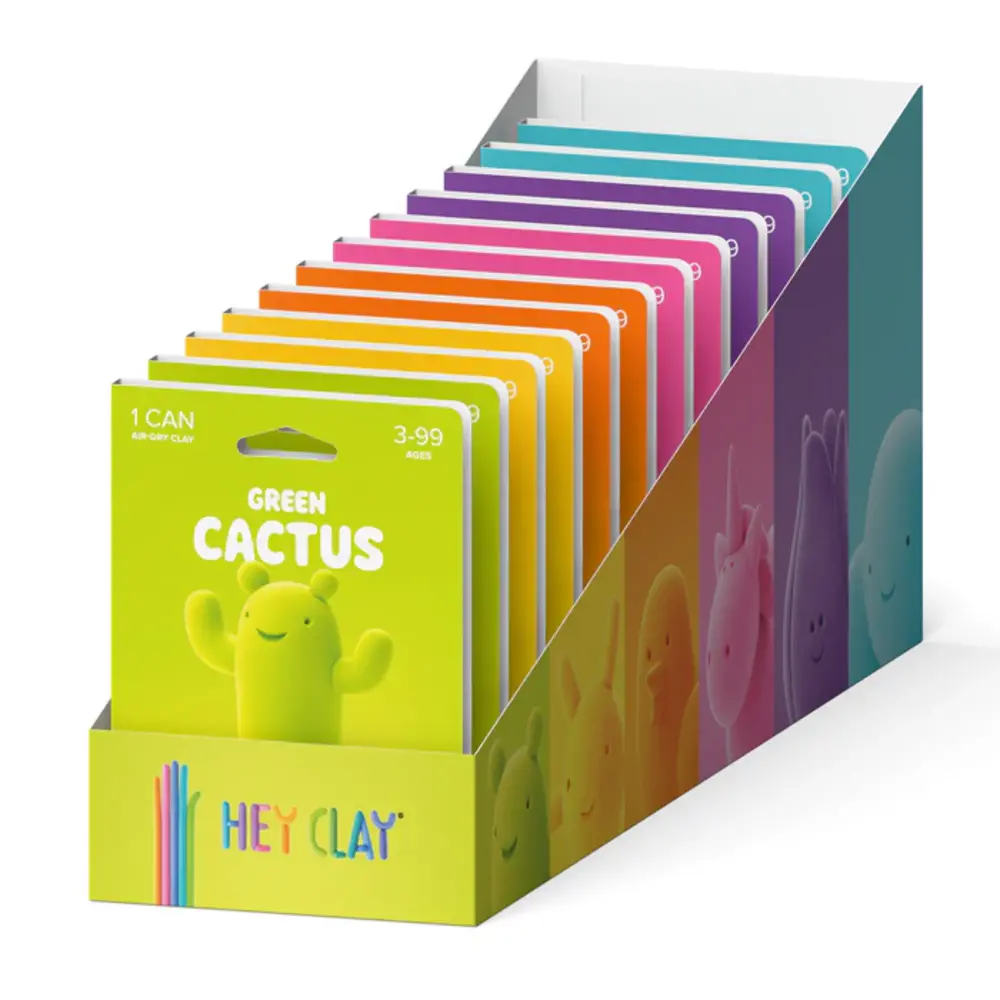 Hey Clay Interactieve Boetseerklei Diverse (1 kleur)