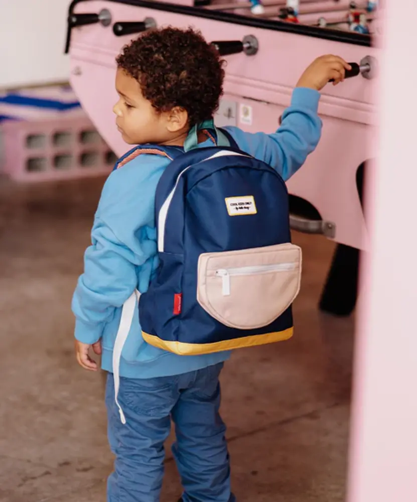 Hello Hossy Rugzak Mini Dark Blue Hello Hossy Rugzak Mini Dark Blue