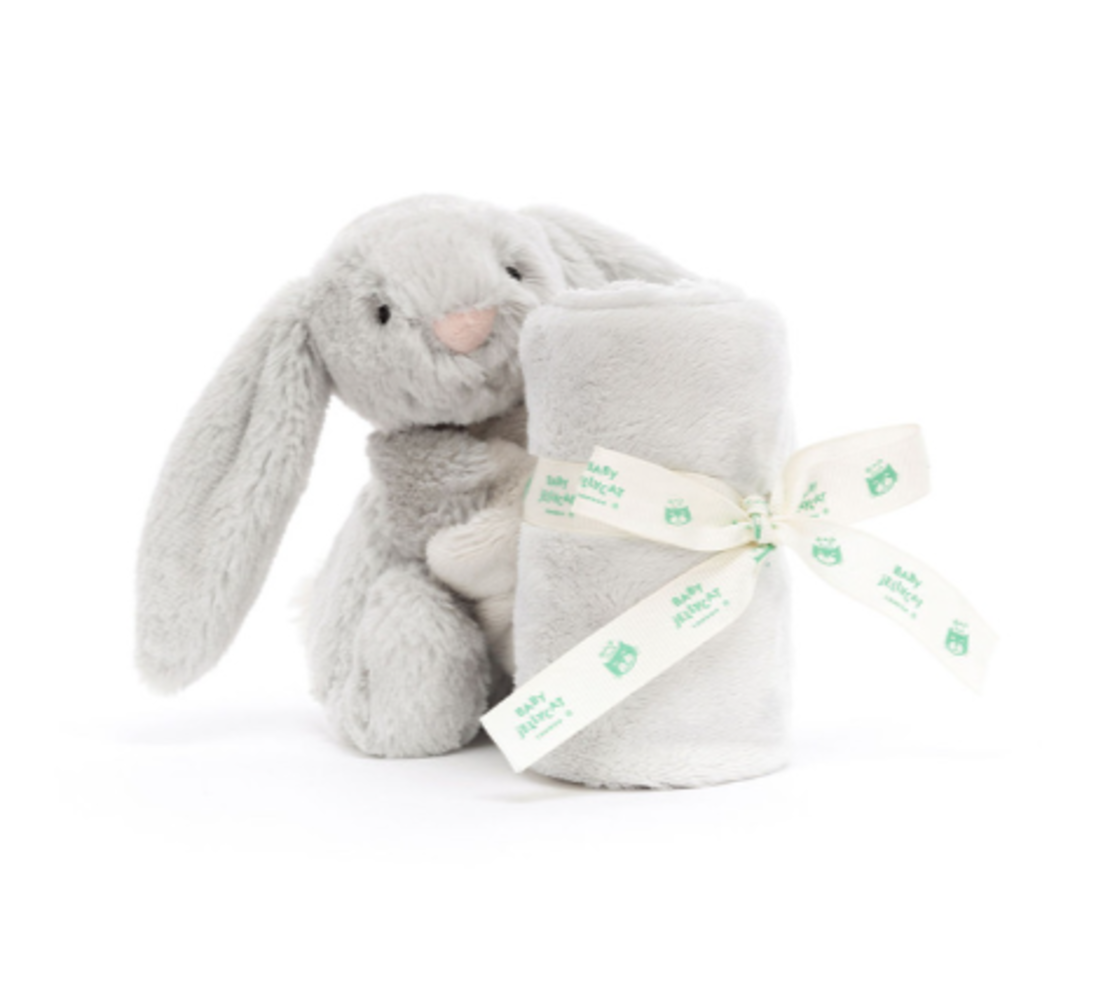 Jellycat Knuffeldoek Bashful Silver Bunny Soother Jellycat Knuffeldoek Bashful Silver Bunny Soother