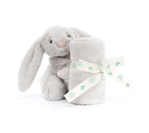 Knuffeldoek Bashful Silver Bunny Soother afbeelding