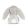 Jellycat Knuffeldoek Bashful Silver Bunny Soother Jellycat Knuffeldoek Bashful Silver Bunny Soother