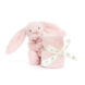 Jellycat Knuffeldoek Bashful Baby Pink Bunny Soother Jellycat Knuffeldoek Bashful Baby Pink Bunny Soother