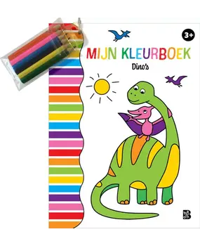 Dinosaurussen Kleurboek met Kleurotloodjes