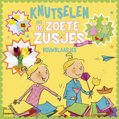 Knutselen met de Zoete Zusjes - Vouwblaadjes Knutselen met de Zoete Zusjes - Vouwblaadjes
