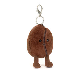 Jellycat Amuseables Coffee Bean Bag Charm Jellycat Amuseables Coffee Bean Bag Charm
