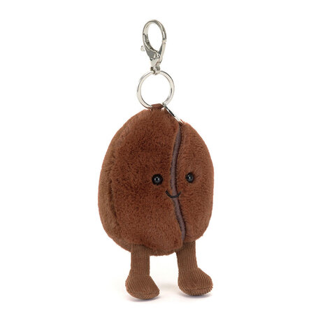 Jellycat Amuseables Coffee Bean Bag Charm Jellycat Amuseables Coffee Bean Bag Charm
